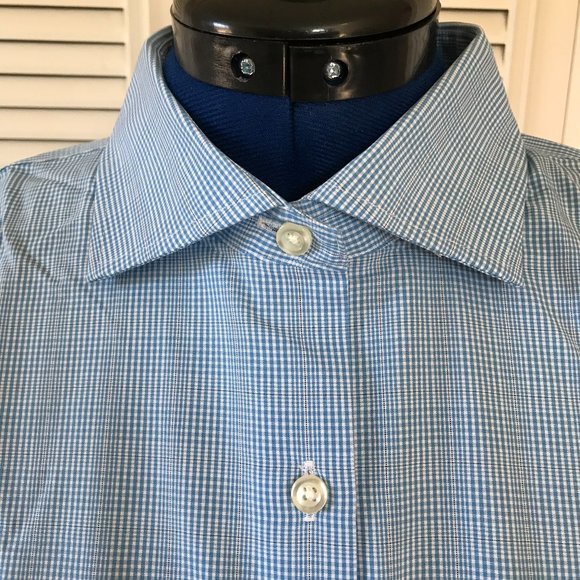 NWT Land's End LS No Iron Women Shirt - Picture 8 of 9